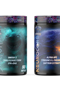 Grimsupps DEEPBITE OMEGA 3 + NEURO CORE ALPHA GPC THEANINE SAFFRON KİT