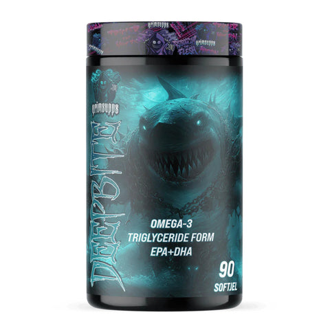 Grimsupps DEEPBITE OMEGA 3 + NEURO CORE ALPHA GPC THEANINE SAFFRON KİT