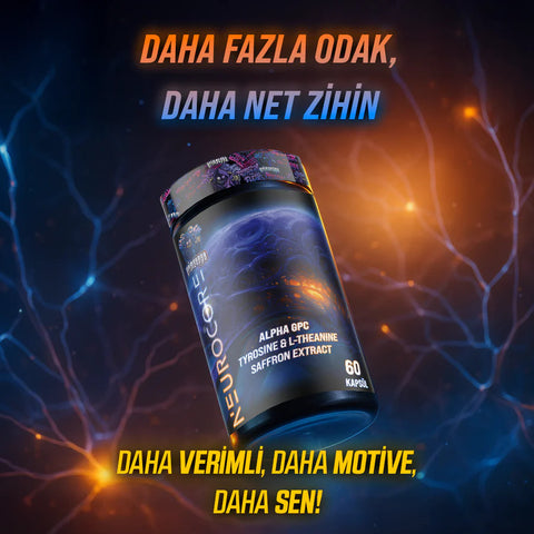 Grimsupps DEEPBITE OMEGA 3 + NEURO CORE ALPHA GPC THEANINE SAFFRON KİT