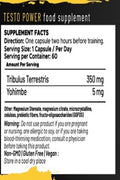 Hard Muscle Testo Power Tribulus Yohimbine 60 Kapsül