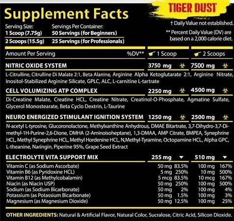 Hazard Core Ashes Dmaa Preworkout 390 g
