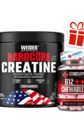 Weider Hardcore Creatine Monohydrate Powder 250g - 50 SERVİS