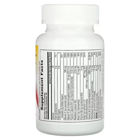 NaturesPlus Hema-Plex Iron Chewables Mixed Berry 60 Chewable Tablet