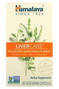 Himalaya LiverCare Detox Enzymes Gut Health 42 Vegetarian Capsules