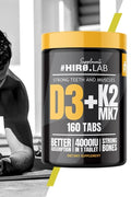 HIROLAB Vitamin D3 4000IU K2 MK7 160tabs.