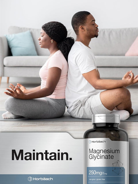 Horbäach Magnesium Glycinate 250mg 120 Softgels