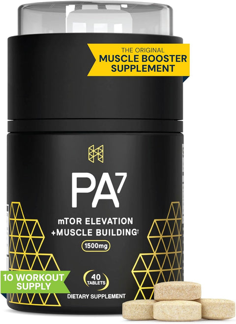 HPN PA7 Phosphatidic Acid Leucine Muscle Builder Boost mTOR Build Mass Strength from Your Workout