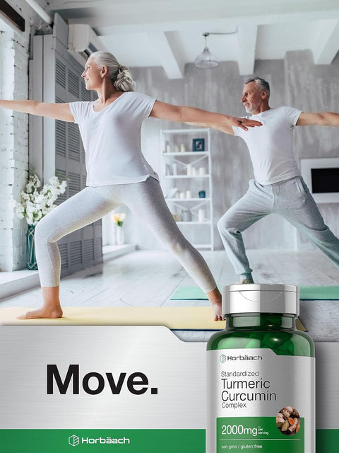 Horbäach Turmeric Curcumin with Black Pepper 90 Caps