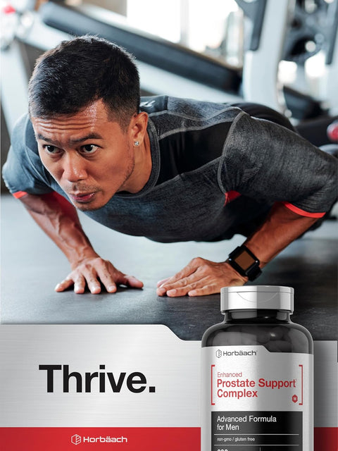 Horbaach Prostate Support for Men Saw Palmetto, Pygeum, Stinging Nettle 200 Cap