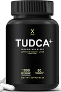 HUMANX Store TUDCA+ 1000mg Bile Salts Liver Support Gallbladder Cleanse Tauroursodeoxycholic 60 Caps - Supplementhane