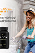 HUMANX Store TUDCA+ 1000mg Bile Salts Liver Support Gallbladder Cleanse Tauroursodeoxycholic 60 Caps - Supplementhane