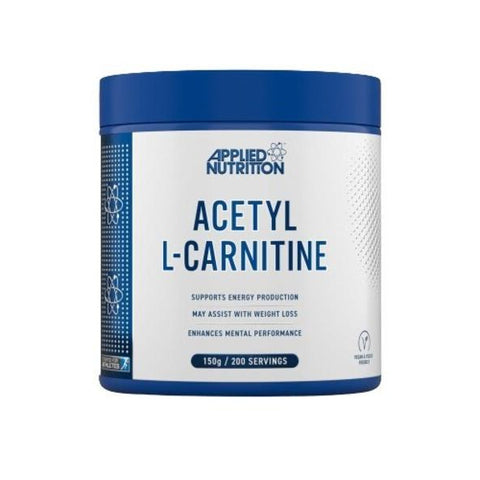 Applied Nutrition Acetyl L-Carnitine Carnitine Metabolism Brain High Strength Energy Boost & Weight Management 200 servis