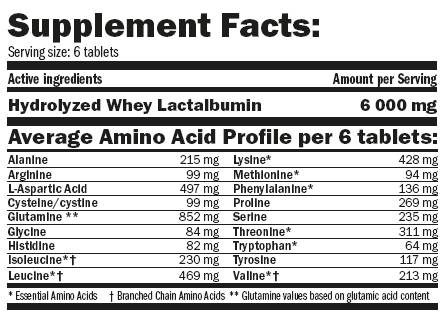 AMIX Whey Amino Gold / 180 Tabs