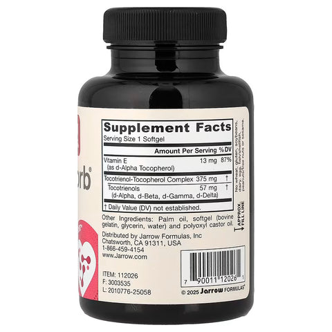 Jarrow Formulas Toco-Sorb Heath Cardiovascular and Brain Function 60 Softgels