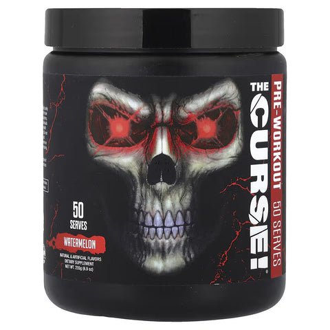 JNX SPORTS The Curse! PreWorkout Caffeine Beta-Alanine Creatine L-Citrulline Boost Energy Strength & Focus