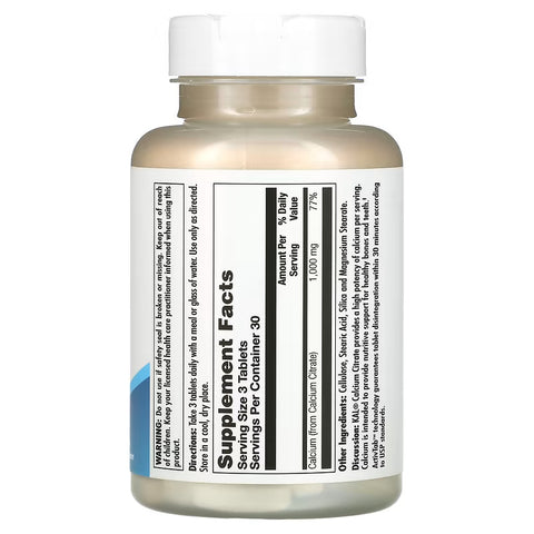 KAL Calcium Citrate Strong Bone Support 1000 90 Tablet