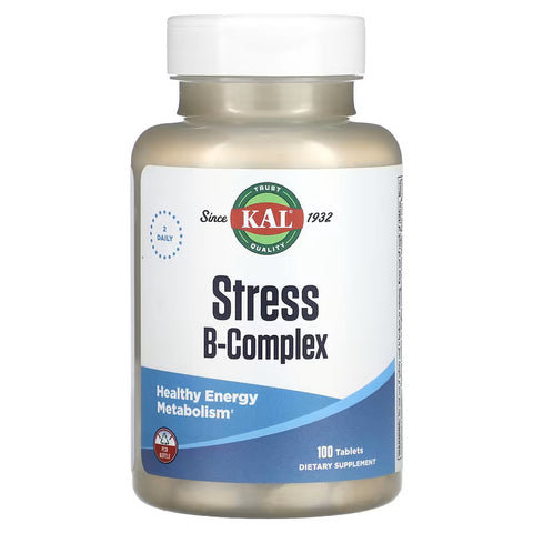 KAL Stress B Complex Vitamin B Complex Energy Stress Choline İnositol 100 Tablet