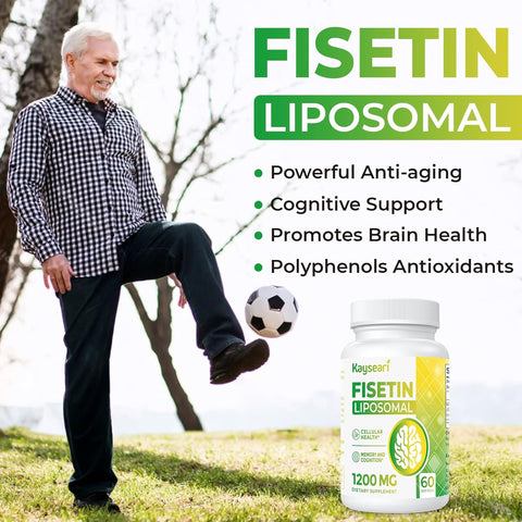 Kayseari Fisetin 1200mg Liposomal Fisetin 98%  60 Caps