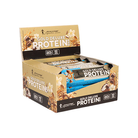 KEVIN LEVRONE - Gold Deluxe Protein Bar - 12x 48g