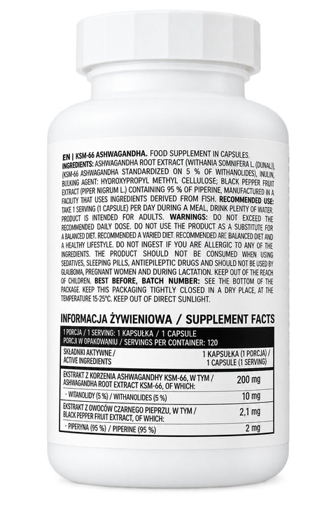 OSTROVIT PHARMA KSM66 Ashwagandha / 120 Tab