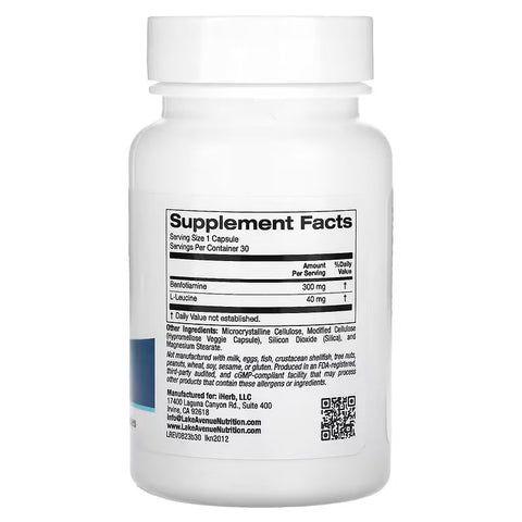 Lake Avenue Nutrition Benfotiamine 300 mg 30 Kapsül