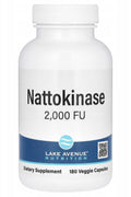 Lake Avenue Nutrition Nattokinase 2,000 FU 180 Veggie Capsules