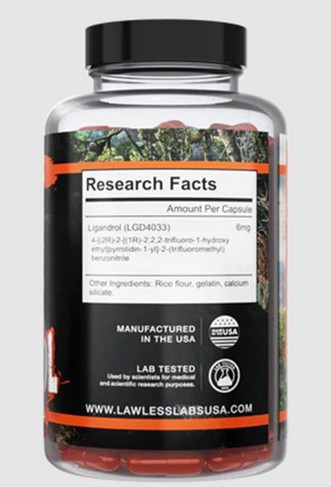 Lawless Labs Ligandrol LGD-4033 60 Kapsül