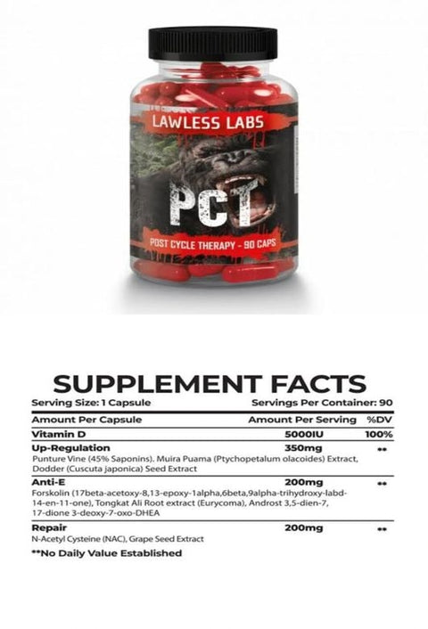 LAWLESS PCT POST CYCLE THERAPY 90 KAPSÜL