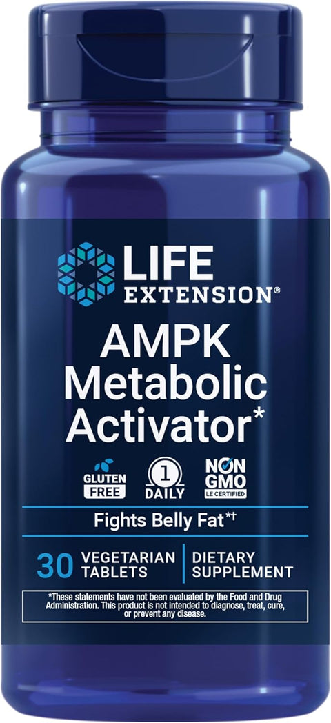 Life Extension AMPK Metabolic Activator Hesperidin Fat Burners Weight Management 30 Tablet