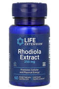 Life Extension Rhodiola Extract 250 mg 60 Vegetarian Caps