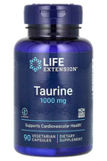 Life Extension Taurine Amino Acids 1,000 mg 90 Vegetarian Capsules