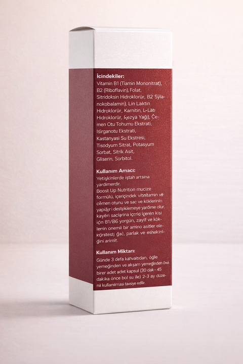 Boost Up Nutrition İran bitkisel şurup Doğal Karbonhidrat Yardımcısı Bitkisel Gainer Şurubu Appetite Weight Gain 250 ml