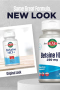 KAL Betaine HCL with Pepsin Digestive Enzymes for Gut Health 100 Tablet