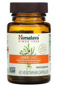 Himalaya LiverCare Detox Enzymes Gut Health 42 Vegetarian Capsules