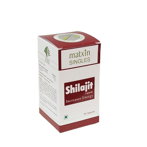 Matxin Singles Shilajit 500 mg 60 Kapsül