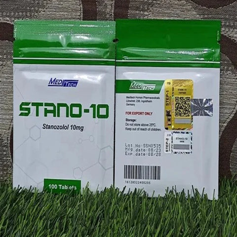 Meditech Stano Stanozolol&Winstrol 10 Mg 100 Tablet
