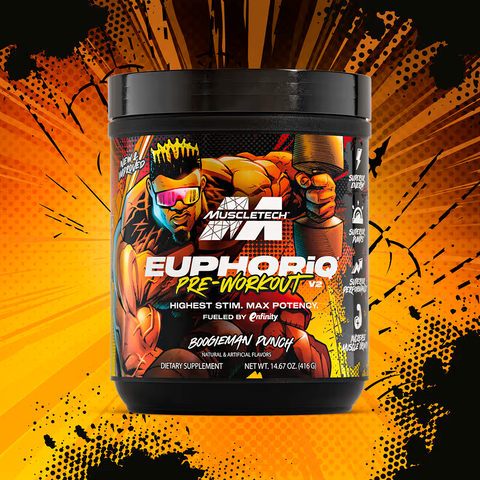 MuscleTech EuphoriQ PreWorkout V2 Boogieman Punch 416 g