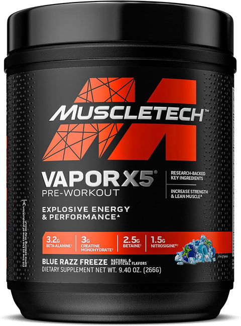 MuscleTech Vapor X5 Pump Preworkout 30 Servis