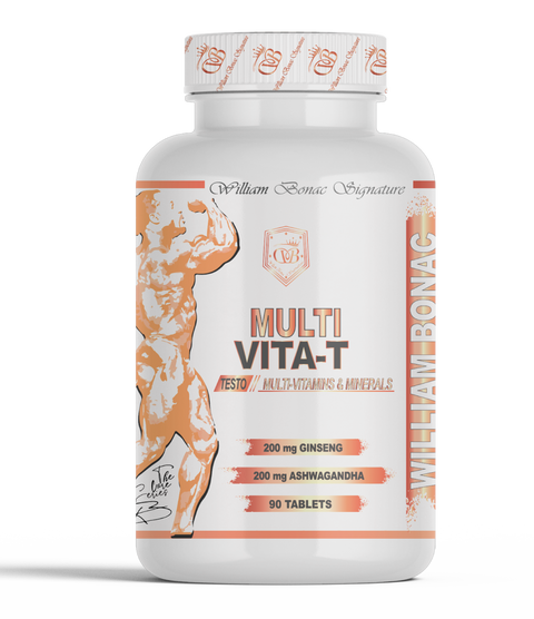 William Bonac Signature Testo Booster + Multivitamin 90 Tablet