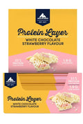 Multipower Layer Protein Bar 18*50 gr - White Chocolate strawberry
