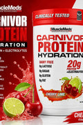 MuscleMeds Carnivor Protein Hydration Cherry Lime 500 g - Supplementhane