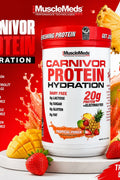 MuscleMeds, Carnivor Protein Hydration Tropical Punch 500 g - Supplementhane
