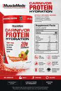 MuscleMeds, Carnivor Protein Hydration Tropical Punch 500 g - Supplementhane