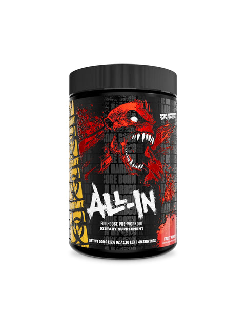 Mutant All-In Full-Dose PreWorkout 500 gram - Fruit Punch