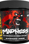 MUTANT Madness Ultra-Concentrated PreWorkout Peach Mango 270 gram - Supplementhane