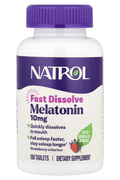 Natrol Melatonin Fast Dissolve Strawberry 10 mg 100 Chews Tablet