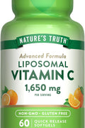 Nature's Truth Liposomal Vitamin C 1650mg 60 Softgels