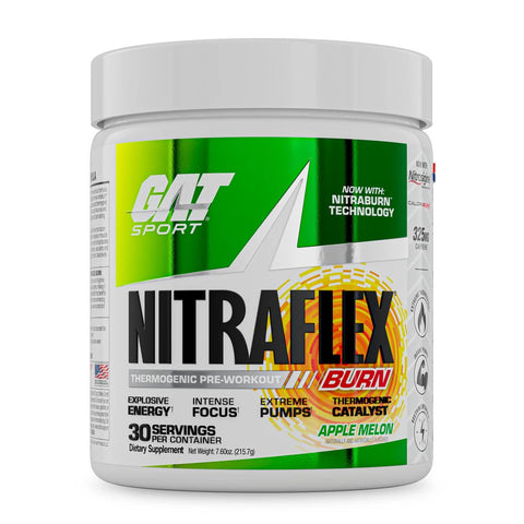 GAT NİTRAFLEX THERMO BURN TERMOJENİK RİPPED PREWORKOUT