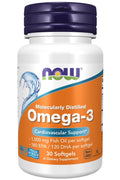 NOW Foods Omega-3 Fish Oil 1,000 mg 30 Softgels