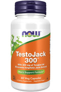 NOW Foods Tongkat Ali TestoJack 300 300 mg 60 Veg Capsules